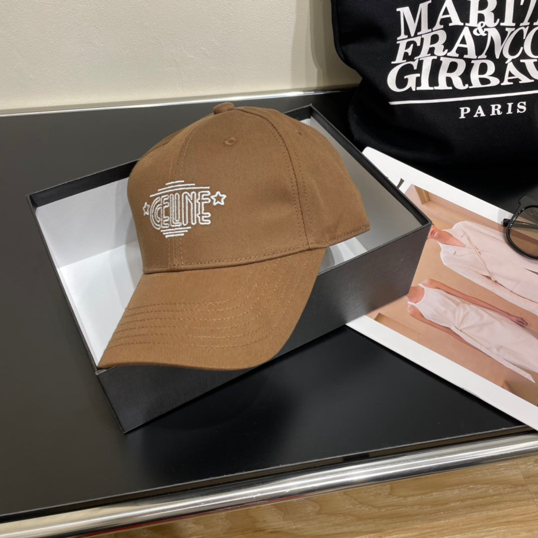 CELINE 25S BASEBALL CAP 735285 IN CANVAS
