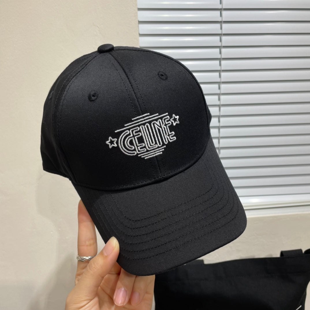 CELINE 25S BASEBALL CAP 735286 IN CANVAS