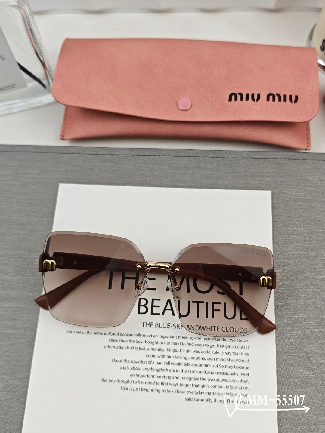 RUNWAY SQUARE SUNGLASSES 55507 IN ACETATE